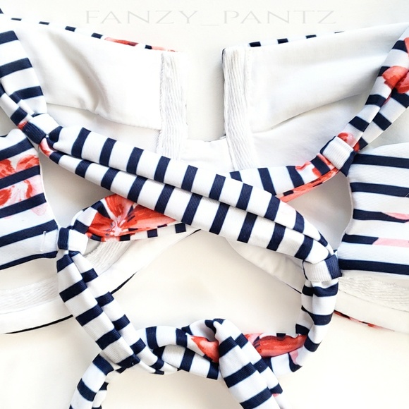 L*Space bikini top Camellia underwire floral bay - Picture 6 of 8